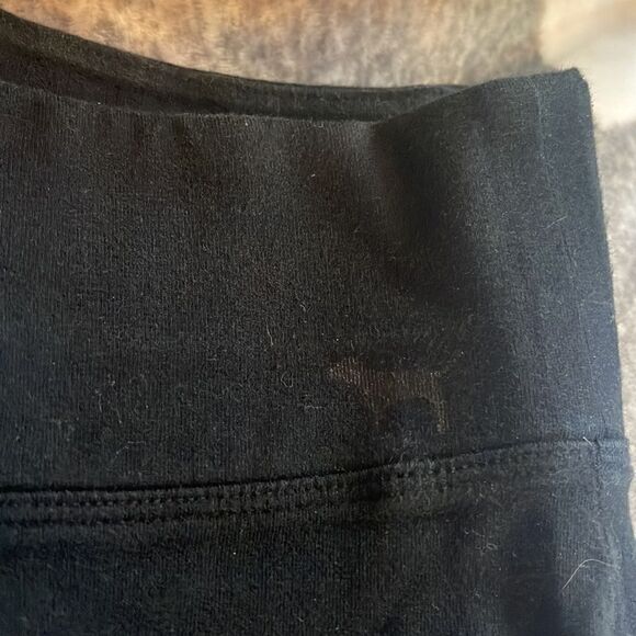 women ’s victorias secret PINK yoga leggings performance pants black large - Picture 3 of 3